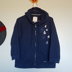 Aerie Graphic Zip Hoodie